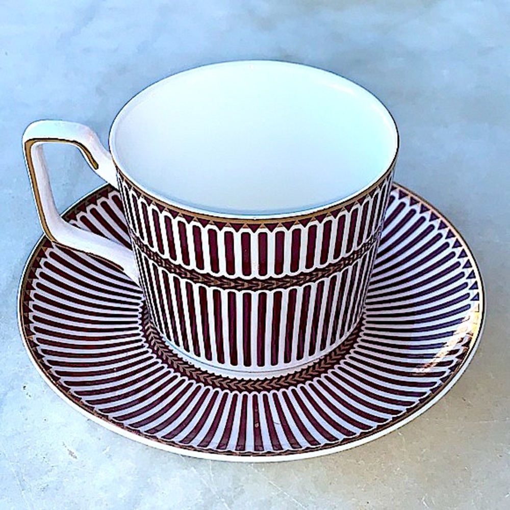GRACES TEAWARE CUP SAUCER SET NEW PORCELAIN